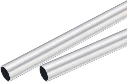 Vista 12 de uxcell Tubo redondo de aluminio 6063 0.157 in OD 0.079 in diámetro interior 984.3 ft m longitud tubería