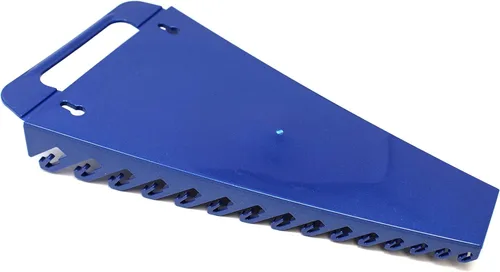 Vista 5 de Pinza portátil de plástico para 15 herramientas, organizador de llaves (2, azul)