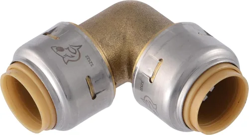 Vista 11 de SharkBite Max 1 x 1 pulgadas PTC Codo de 90 Grados, Accesorio de Plomería de Latón de Conexión a Presión, UR260A