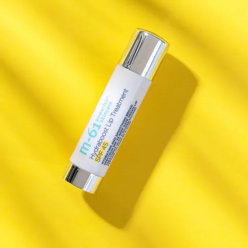 Vista 6 de m-61 Hydraboost Lip Treatment Hydrating, Smoothing, Vegan Lip Balm Formulated with Aloe, Vitamin B5 & Peptides Clear, Untinted, Bee Free