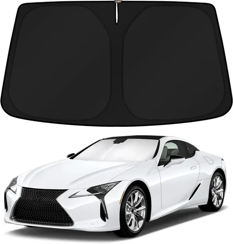 Vista 135 de KUST Parasol para parabrisas para Volkswagen VW ID.4 2021-2025 2026, accesorios para ventana, protector plegable, bloquea los rayos UV, mantiene