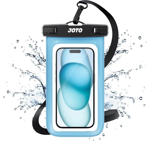 Vista 24 de JOTO Funda universal impermeable de hasta 7 pulgadas para iPhone 17 Air 16 15 14 13 12 11 Plus Pro Max, IPX8 bolsa seca para teléfono celular XR X
