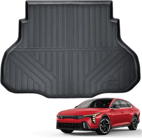 Auxko Forro de carga para todo tipo de clima, apto para Kia K4 Sedan 2025, accesorios de alfombrilla de TPE para Kia K4 Sedan 2025 para todas las