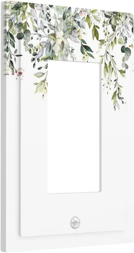 Vista 69 de Azulejos Negros Texturas Modernas Retro Marruecos 1 Gang Cubierta de Interruptor de Luz Sin Dispositivo Placa de Pared en Blanco Decorativa Placa