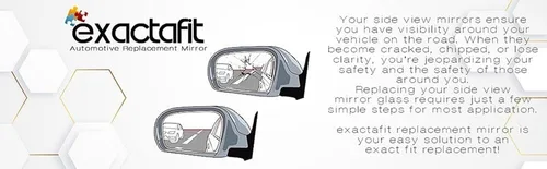 Vista 8 de Espejo lateral del pasajero de repuesto para Jeep Grand Cherokee 1999 2000 2001 2002 2003 2004 Jeep Grand Cherokee Puerta derecha espejos convexos