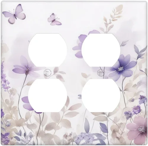 Vista 133 de Abstracto de Lujo Azul Dorado con Brillo de Mármol 1 Gang Cubiertas de Tomacorrientes Dúplex Decorativas Cubiertas de Interruptores de Luz