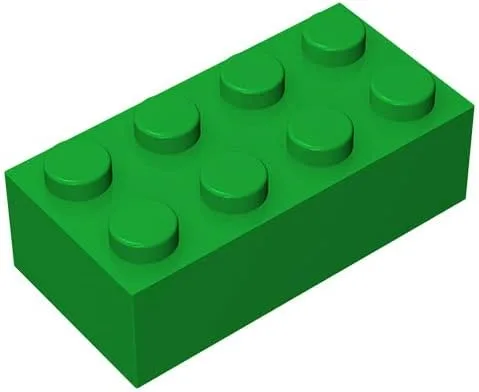 Vista 11 de Bloque clásico de ladrillos a granel de 2 x 4, 500 piezas de ladrillo de construcción amarillo albaricoque, compatible con piezas y piezas Lego