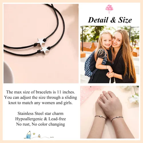 Vista 5 de UPROMI Pulsera de regreso a clases para el primer día de pre kkindergarten1er grado2do grado3er grado4to gradoquinto gradosexto grado, pulsera