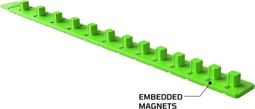 Vista 5 de EZRED FSR38-G - Riel magnético flexible de 3/8", color verde