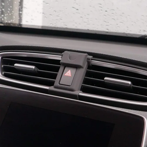 Vista 5 de BEERTE Soporte de teléfono compatible con Honda CRV 2022 2021 2020 2019 2018 2017 ajustable ventilación de aire para salpicadero de automóvil