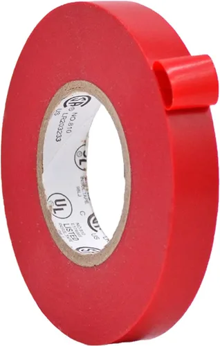 Vista 121 de WOD ETC766 - Cinta eléctrica negra de grado profesional para uso general, núcleo listado UL/CSA. Cinta adhesiva de goma de vinilo: 1 pulgada x 66