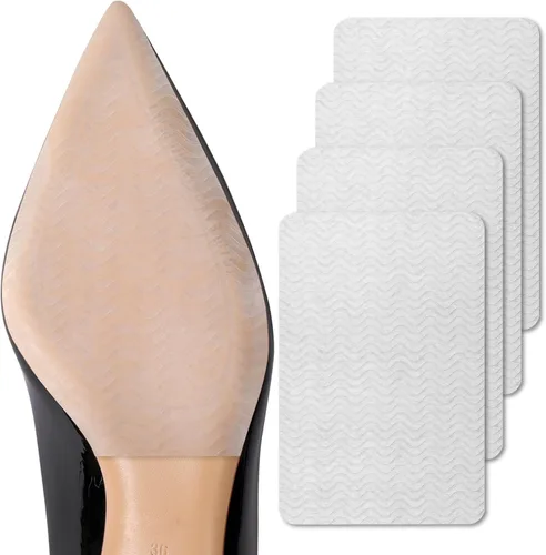 Vista 15 de Protector de suela de zapato, almohadillas antideslizantes autoadhesivas, empuñaduras antideslizantes para zapatos, Negro