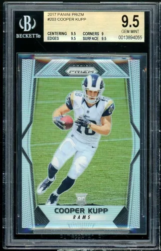 Cooper Kupp Rookie Card 2017 Panini Prizm #203 BGS 9.5 (9.5 9 9.5 9.5)