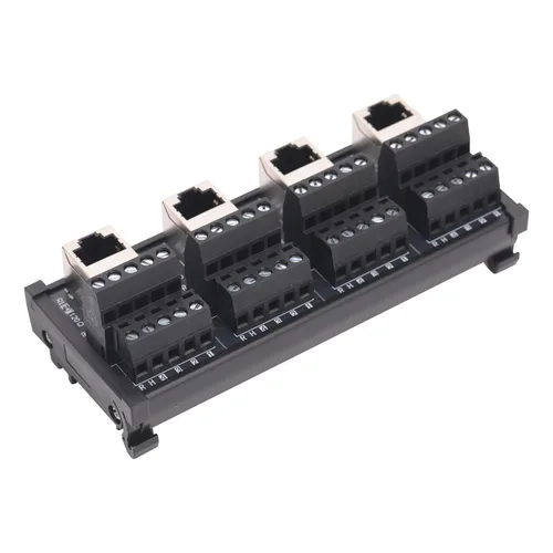 Vista 12 de 1Way RJ45 8P8C Distribución del conector Ethernet del montaje