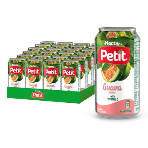 Vista 7 de Petit Néctar de manzana, latas de 330 ml (paquete de 24) – Bebida refrescante de jugo de fruta