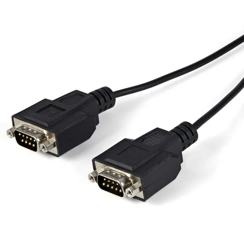Vista 2 de StarTech.com Cable adaptador FTDI USB a Serial RS232 de 2 puertos con retención COM, adaptador USB a RS232 - TAA