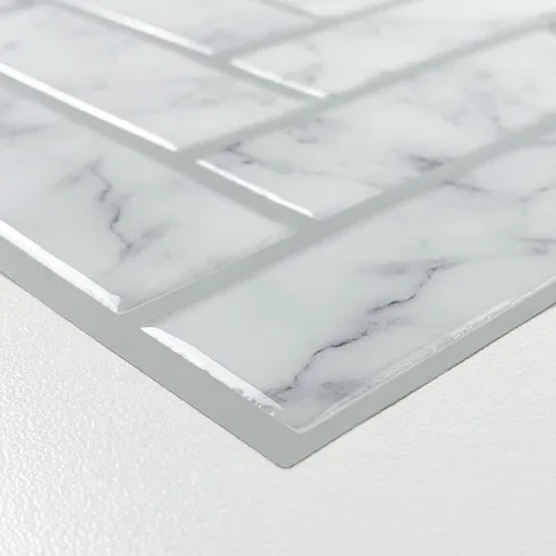 Vista 5 de RoomMates TIL5049FLT - Adhesivo adhesivo para despegar y pegar en espiga de mármol