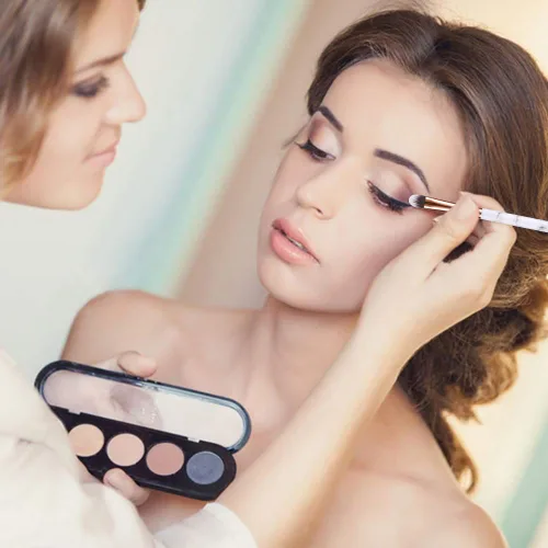 Vista 6 de DUAIU - 16 brochas de maquillaje de ojos, brochas de sombra de ojos, delineador de ojos, cepillo de mezcla de brochas sintéticas y de mango