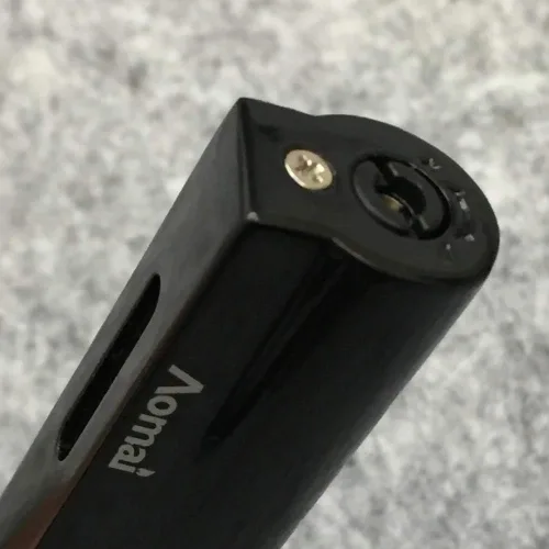 Vista 3 de Antorcha de chorro a prueba de viento, llama de butano, encendedor de cigarrillos visible, reemplaza pedernal con bloqueo de llama, negro