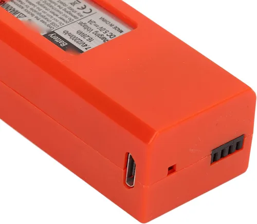 Vista 8 de Keenso 7.4V 2200mah Drone Battery Spare Part Replacement Lithium for LYERC L900 PRO SE Quadcopter with Overcharge (Orange)