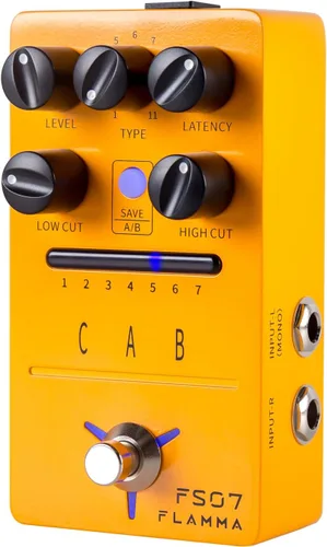 Vista 13 de FLAMMA FS01 Caja de Ritmos y Pedal de Bucle de Frases Pedal de Guitarra Modo Mix Capacidad de Looper 20 Minutos 121 Ritmos