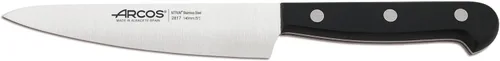 Vista 28 de Arcos Cuchillo para pan de acero inoxidable nitrum de 8 pulgadas y hoja de 7.874 in. Obtén una gran variedad de cortes para tu alimentación.
