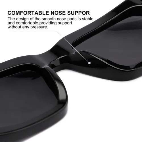 Vista 4 de Baililai Gafas de sol polarizadas para hombre y mujer con 100% protección UV y lentes HD 222s