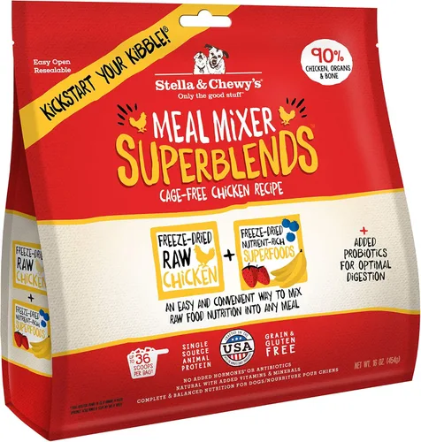 Vista 11 de Stella & Chewy's Dried Meal Mixer supermezclas, 16 onza