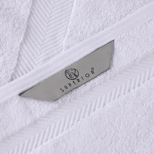 Vista 7 de SUPERIOR Zero Twist - Juego de 3 toallas 100% de algodón, toalla de baño extrasuave, toalla para la cara y toalla de mano, toallas de algodón