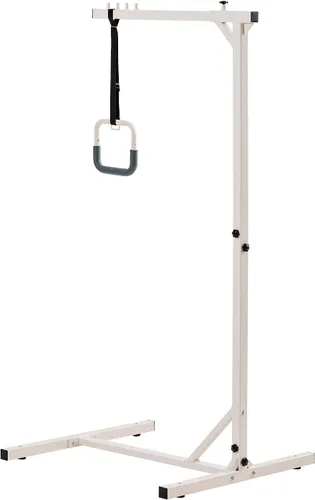 Vista 10 de VEVOR Barra de Trapecio para Movilidad en Cama, Barra de Trapecio de Acero Resistente de Pie Libre Capacidad de Peso 113 KG, Barra de Asistencia