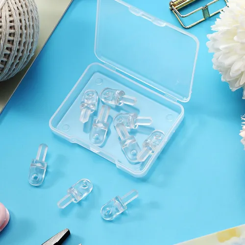 Vista 5 de Jetec Varita de reparación de punta de vara horizontal, 6 piezas, kit de repuesto para montaje roto, persianas verticales, listones de repuesto