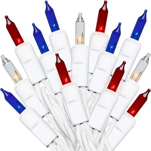 Vista 5 de MULTI-SPARKING Guirnalda de luces naranjas de Halloween, 35 unidades, incandescentes, mini luces naranjas de Halloween para árbol pequeño, chimenea