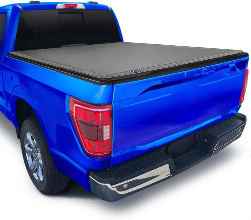 Vista 15 de Tyger Auto T1 - Cubierta tonneau suave y enrollable para caja de camioneta estándar de 5.5 pies (67 pulgadas) TG-BC1F9019