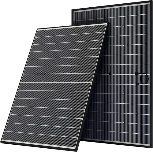 Vista 9 de Bifacial - Panel solar de 200 W, tipo N 16BB 200W, paneles solares monocristalinos 25% de alta eficiencia para barcos, hogar, batería de RV
