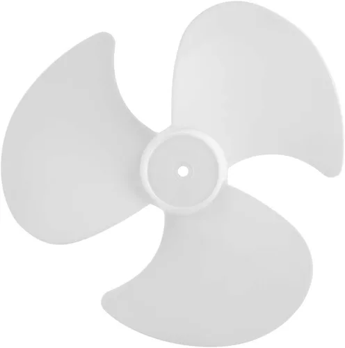2 aspas de ventilador de plástico para ventilador de 12 pulgadas, 3 hojas blancas de ventilador eléctrico, accesorios de repuesto para ventilador de