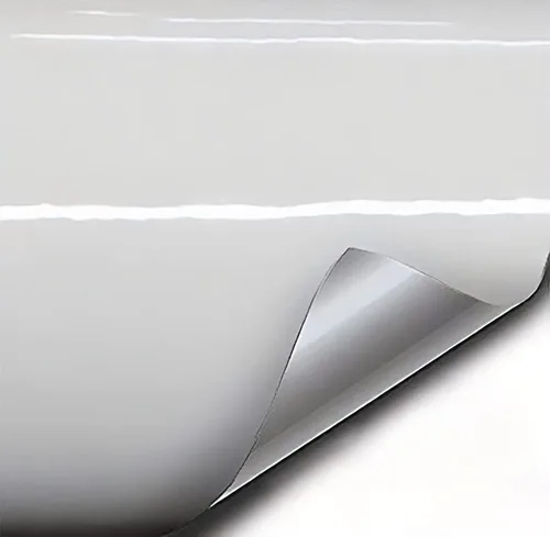 Vista 2 de VViViD Rollo de Cinta de Vinilo Adhesiva Blanca Brillante con Liberación de Aire para Rayas (1 pulgada x 20 pies)
