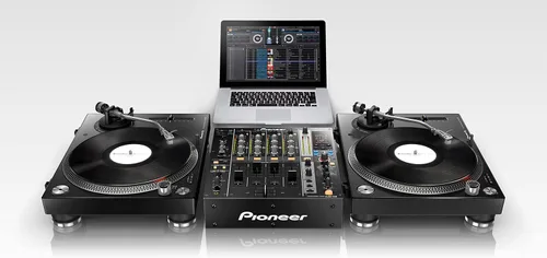 Vista 7 de Pioneer DJ PLX-500 Tocadiscos de alto torque, USB, color negro