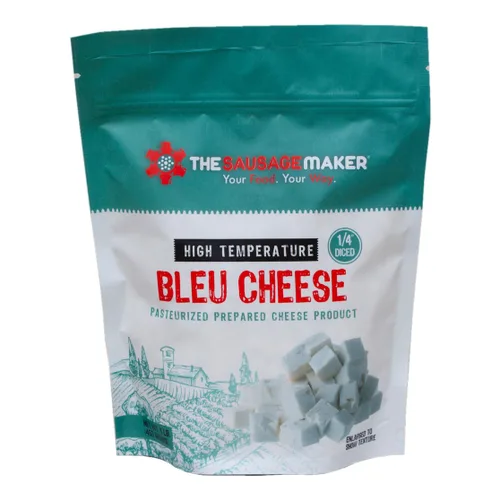Vista 12 de The Sausage Maker® Queso cheddar de alta temperatura 5 libras de queso de alta temperatura para hacer salchichas, cubo cortado en cubitos de 1/4