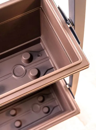 Vista 9 de Outland Living Jardinera elevada de 6 pies – Jardinera vertical independiente con 4 cajas de contenedores, buena para patio o balcón