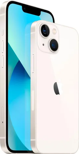 Vista 2 de Apple iPhone 13 Mini, 256 GB, blanco estrella - Desbloqueado (reacondicionado)