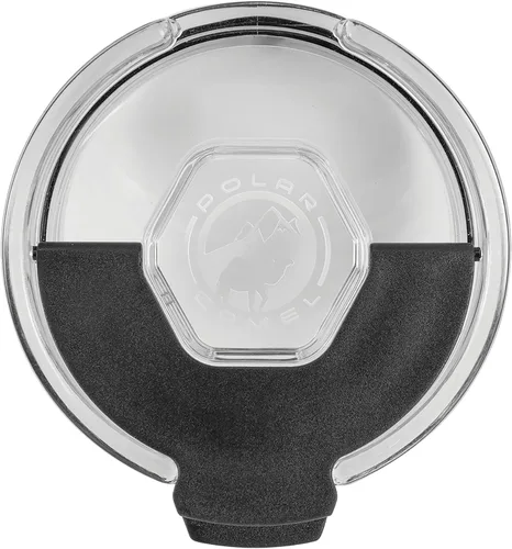 Tapa superior de repuesto con agujero para popote para vaso Polar Camel de 20 onzas, tapa abatible para vasos de Polar Camel de 10, 16, 20 onzas