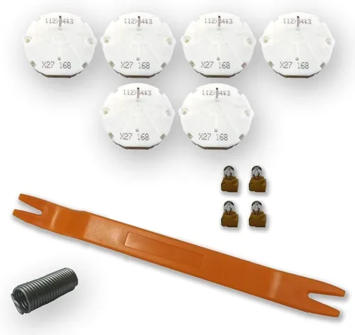 Kit de reparación de motor paso a paso Dr.Speedometer (kit de 6 motores) para GM Chevrolet Silverado - X27 168 - Compatible con todos los modelos