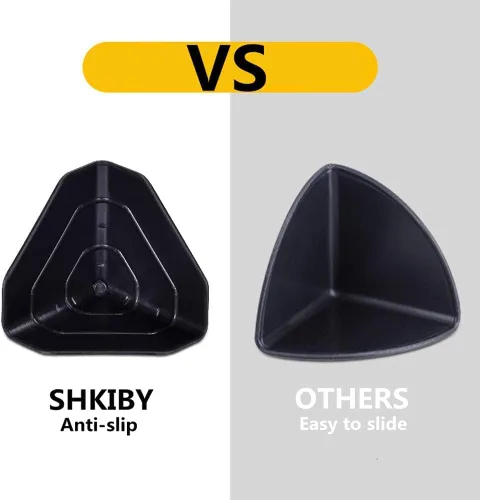 Vista 3 de Protectores de esquina para caja de envío (juego de 60 piezas) Protectores de borde de embalaje de plástico, protectores de esquina de embalaje