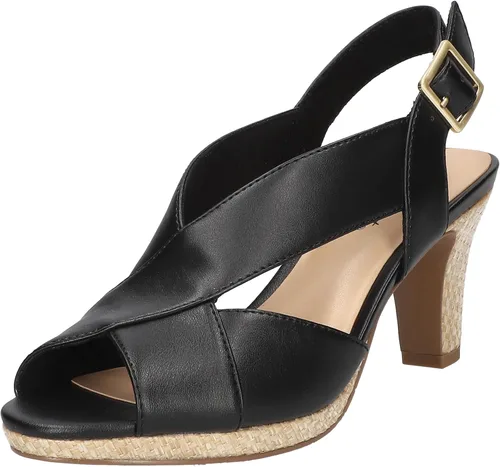 Vista 9 de Easy Street Christy para mujer Negro