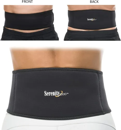 Vista 4 de SERENITY2000 Terapia magnética para espalda baja - Soporte lumbar ajustable para ciática y alivio del dolor - 16 x 1100 imanes Gauss