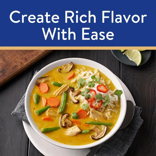 Vista 3 de COLLEGE INN Caldo de hueso de res reducido en sodio, paquete de 12, caja de 32 onzas, transparente