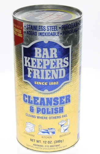 Bar Keepers Friend 11510 Bar Keeper's Friend Limpiador y pulidor de 12 onzas