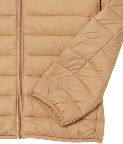 Vista 7 de Tienda Essentials Men's Lightweight Water-Resistant Packable Hooded Puffer Jacket