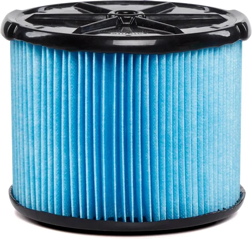WORKSHOP Wet/Dry Vacs, filtros antipolvo, de 3 a 4.5 galones. Para aspiración húmeda, seca | Replacement Fine Dust Qwik Lock Cartridge Filter for