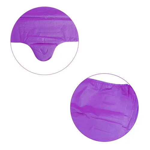 Vista 3 de Bolsas LazyMe para Camisetas, Bolsas de Plástico para Comestibles con Asas para Compras y Mercancía, Bolsas De Plástico Para Negocio, 12x20 Pulgadas